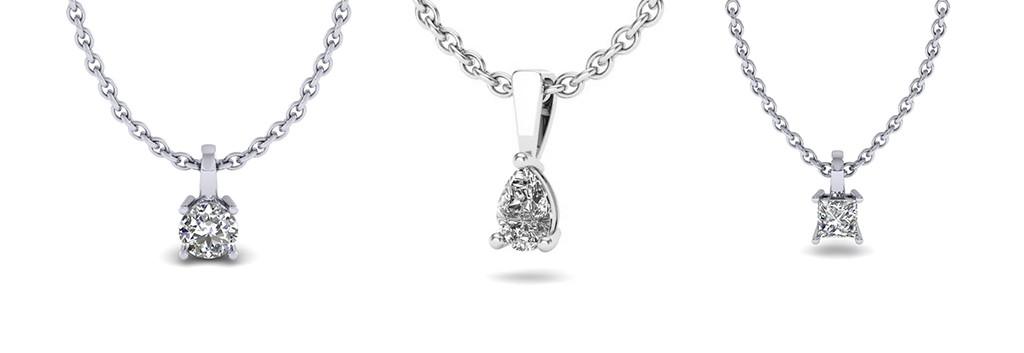 Classic diamond Pendants dubai